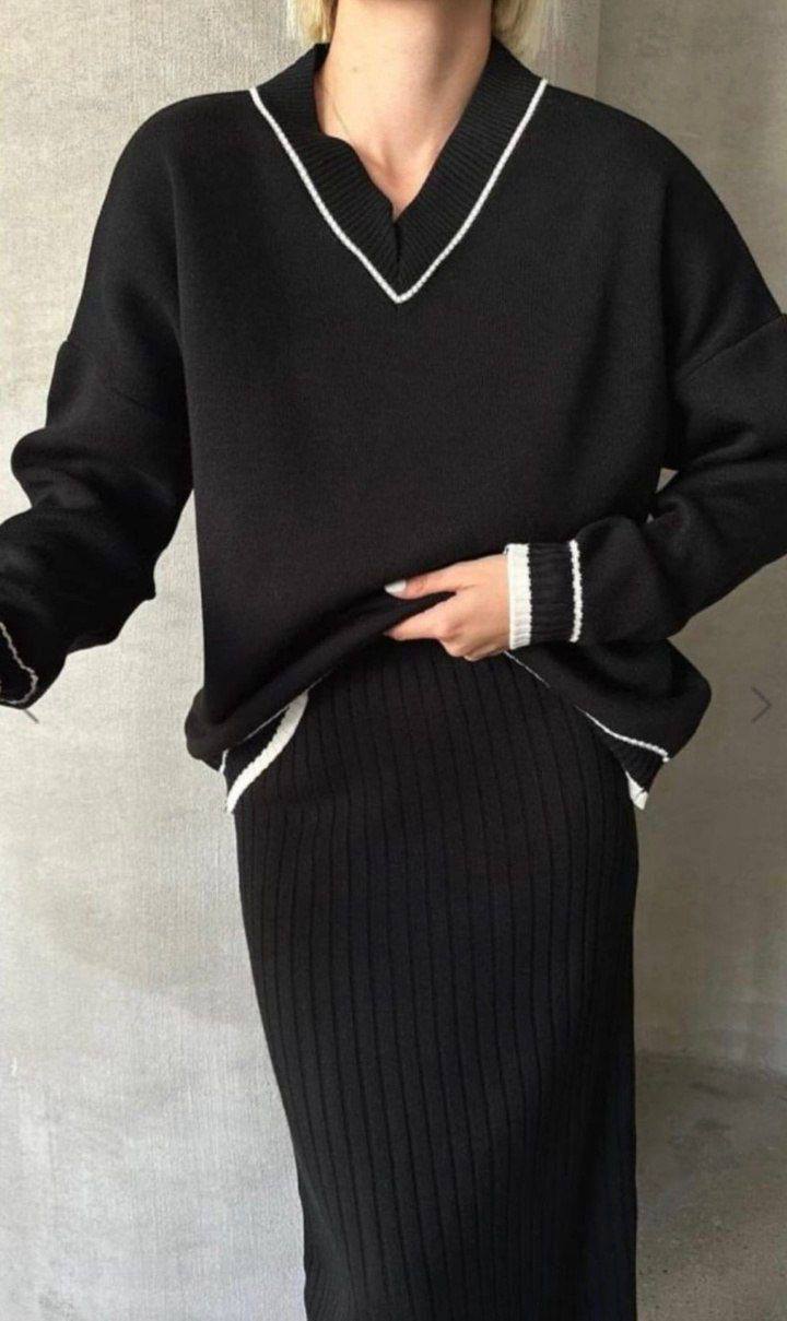 🖤 Двойка в минималистичном стиле