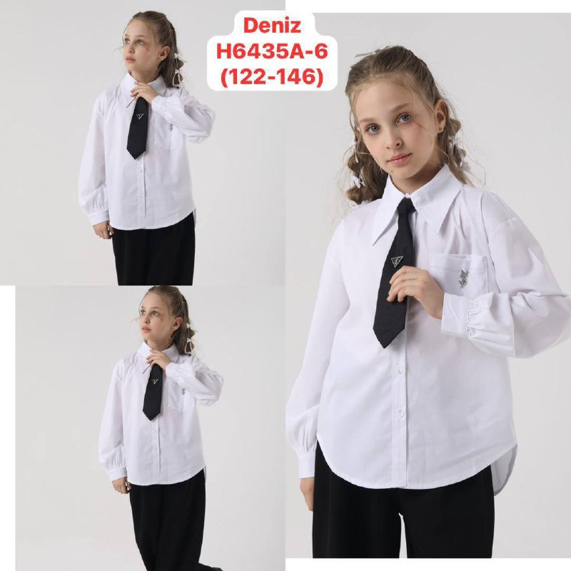 БЕЛЫЕ БЛУЗКИ🔥ФАБРИКА <DENIZ>